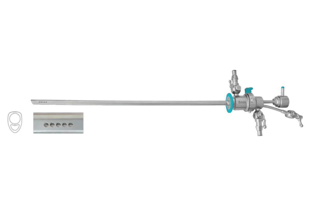 Hysteroscope with Operating Channel